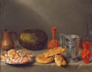Naturaleza muerta con pan, 1648